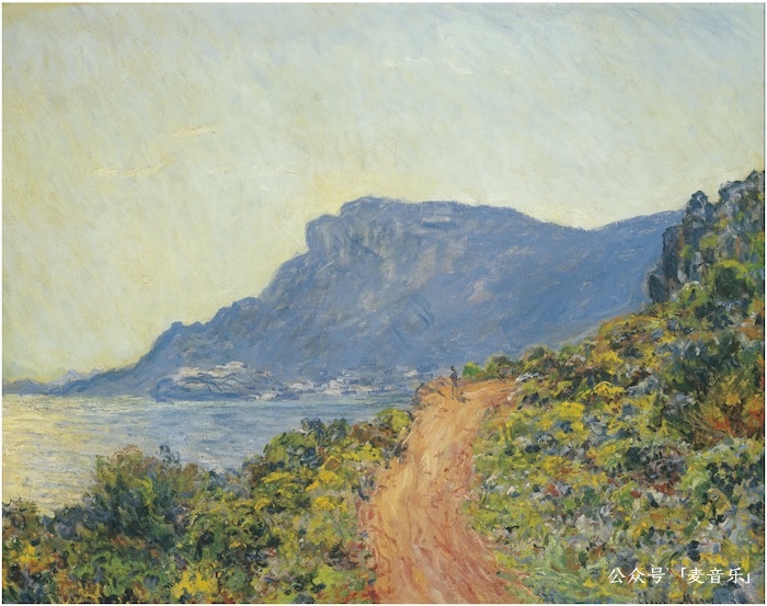 莫奈《La Corniche near Monaco》