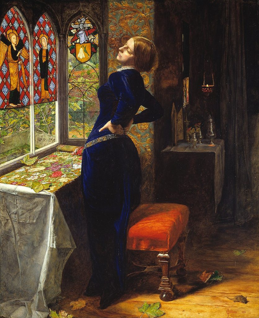 图：Mariana | John Everett Millais