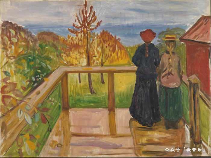 图：Rain | Edvard Munch