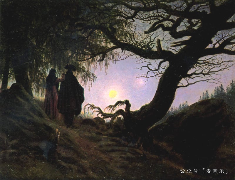 Man and Woman | Caspar David Friedrich