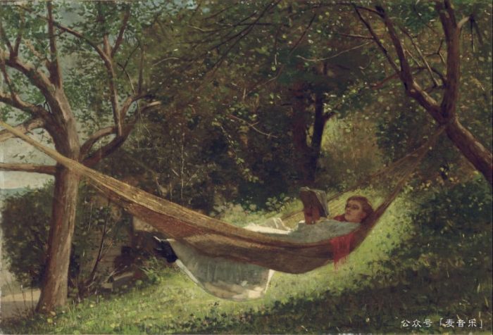 Girl in the Hammock©Winslow Homer