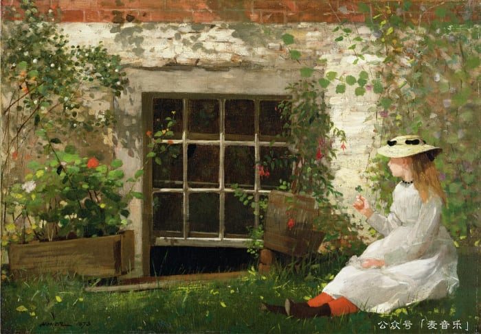 The Four Leaf Clover © Winslow Homer