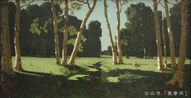 The Birch Grove (1879)-Arkhip Kuindzhi