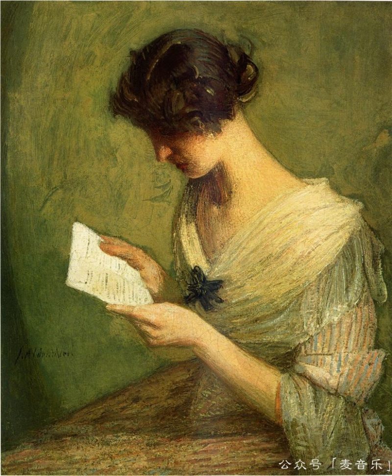 The Letter, Julian Alden Weir