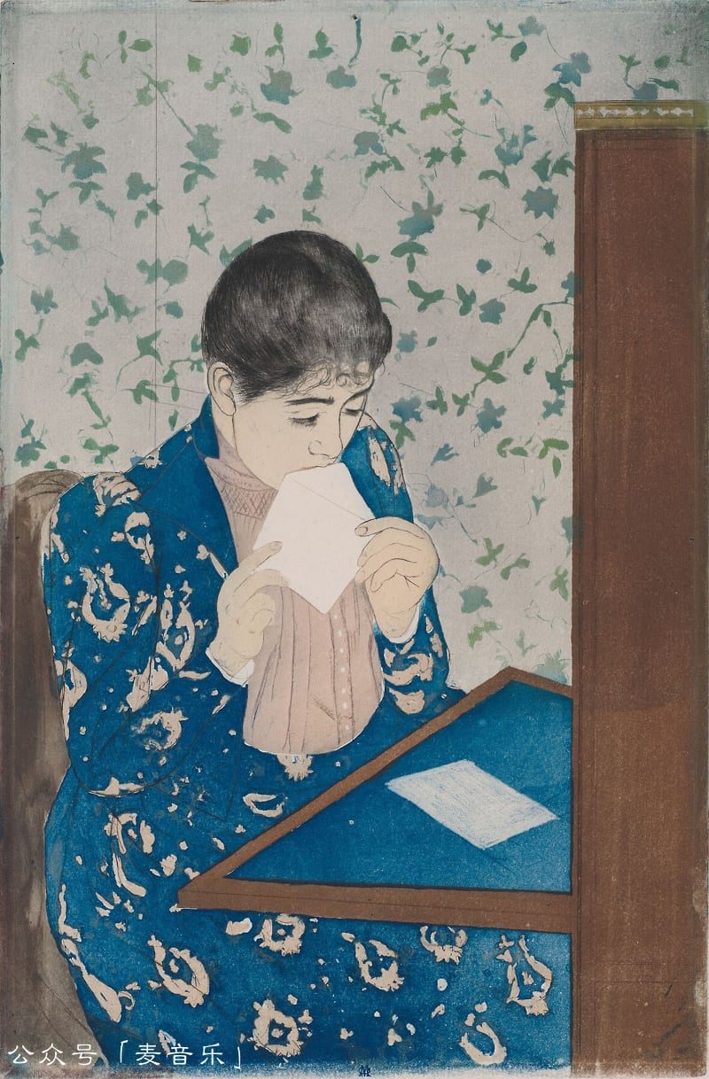 The Letter，Mary Cassatt