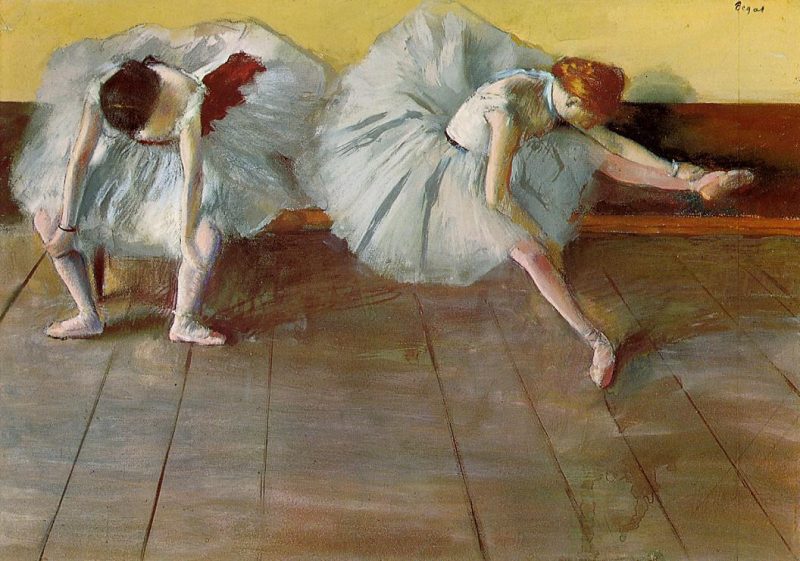 Two Ballet Dancers, Edgar Degas