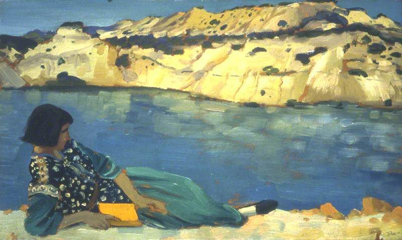 The Blue Pool | Augustus John