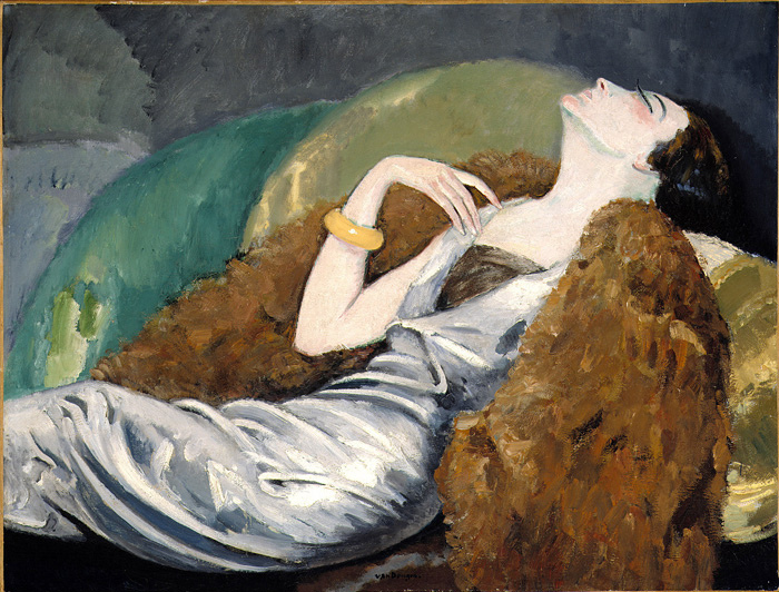 Woman on Sofa | Kees van Dongen