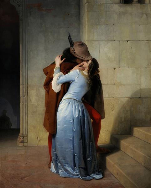 The Kiss, 1859 - Francesco Hayez