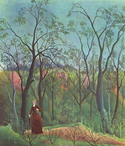 The Walk in the Forest | Henri Rousseau