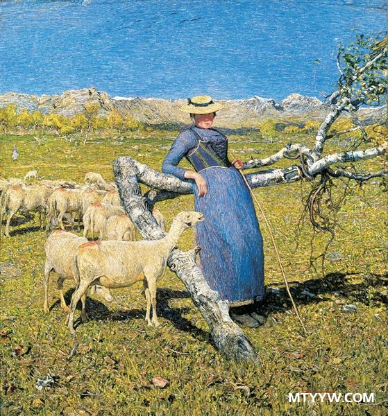 High Noon in the Alps, 1892 - Giovanni Segantini